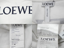 Load image into Gallery viewer, LOEWE ロエベ 半袖Ｔシャツ 18SS スカルパッチ バックロゴ ホワイト コットン サイズM 中古 57559