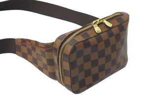 LOUIS VUITTON ルイヴィトン ショルダーバッグ ジェロニモス ダミエキャンバス エベヌ N51994 ゴールド金具 美品 中古 57568