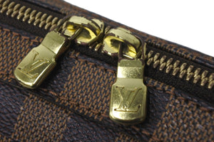 LOUIS VUITTON ルイヴィトン ショルダーバッグ ジェロニモス ダミエキャンバス エベヌ N51994 ゴールド金具 美品 中古 57568