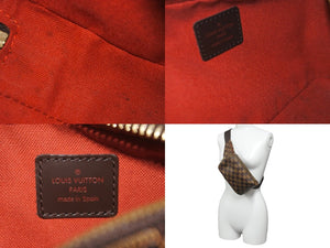 LOUIS VUITTON ルイヴィトン ショルダーバッグ ジェロニモス ダミエキャンバス エベヌ N51994 ゴールド金具 美品 中古 57568