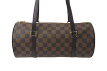 Load image into Gallery viewer, 極美品 LOUIS VUITTON ルイヴィトン ハンドバッグ パピヨン30 ダミエキャンバス N51303 ブラウン ゴールド金具 中古 57569