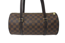 Load image into Gallery viewer, 極美品 LOUIS VUITTON ルイヴィトン ハンドバッグ パピヨン30 ダミエキャンバス N51303 ブラウン ゴールド金具 中古 57569
