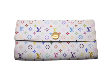 LOUIS VUITTON ルイヴィトン 長財布 ポルトフォイユ サラ 村上隆 モノグラム M93746 マルチカラー 美品 中古 57578