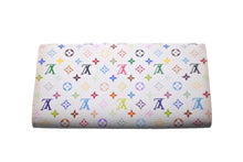 Load image into Gallery viewer, LOUIS VUITTON ルイヴィトン 長財布 ポルトフォイユ サラ 村上隆 モノグラム M93746 マルチカラー 美品 中古 57578