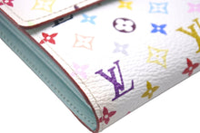 Load image into Gallery viewer, LOUIS VUITTON ルイヴィトン 長財布 ポルトフォイユ サラ 村上隆 モノグラム M93746 マルチカラー 美品 中古 57578