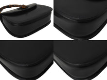 Load image into Gallery viewer, GUCCI グッチ バンブー 2WAY ショルダーバッグ 000 1227 0688 ブラック レザー ゴールド金具 ワンショルダー 美品 中古 57590