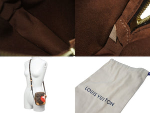 極美品 LOUIS VUITTON ルイヴィトン ショルダーバッグ ゲーム オン パナム モノグラム ブラウン ハート M57450 中古 57602