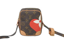 Load image into Gallery viewer, 極美品 LOUIS VUITTON ルイヴィトン ショルダーバッグ ゲーム オン パナム モノグラム ブラウン ハート M57450 中古 57602