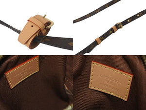 極美品 LOUIS VUITTON ルイヴィトン ショルダーバッグ ゲーム オン パナム モノグラム ブラウン ハート M57450 中古 57602