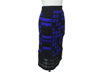 Load image into Gallery viewer, CHANEL シャネル スカート ワンピース ブロックチューブ ブラック ネイビー サイズ34 美品 中古 57606
