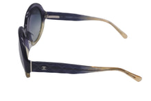 Load image into Gallery viewer, CHANEL シャネル サングラス アイウェア ココマーク 56□20 135 プラスチック ブラック イエロー シルバー金具 美品 中古 57610