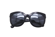 Load image into Gallery viewer, CHANEL シャネル サングラス アイウェア ココマーク ウェリントン型 53□23 140 プラスチック ブラック シルバー 美品 中古 57611
