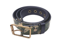 Load image into Gallery viewer, 新品同様 LOUIS VUITTON ルイヴィトン ベルト サンチュール モノグラモフラージュ 村上隆 サイズ90 M9646U ゴールド金具 中古 57613