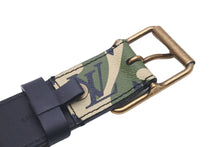 Load image into Gallery viewer, 新品同様 LOUIS VUITTON ルイヴィトン ベルト サンチュール モノグラモフラージュ 村上隆 サイズ90 M9646U ゴールド金具 中古 57613