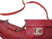 Load image into Gallery viewer, 極美品 CHANEL シャネル マトラッセ 2WAY チェーン ショルダーバッグ レッド 29番台 ラムスキン ココマーク 中古 57650