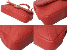 Load image into Gallery viewer, 極美品 CHANEL シャネル マトラッセ 2WAY チェーン ショルダーバッグ レッド 29番台 ラムスキン ココマーク 中古 57650