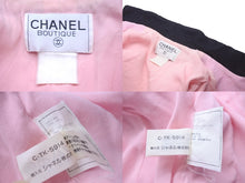 Load image into Gallery viewer, CHANEL シャネル ツイードジャケット ヴィンテージ ココマーク ココボタン ピンク タグ不鮮明 良品 中古 57653