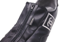Load image into Gallery viewer, CHANEL シャネル スニーカー スポーツライン ココマーク ブラック サイズ37 レディース 良品 中古 57663