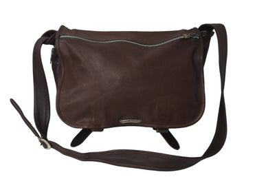 CHROME HEARTS クロムハーツ ショルダーバッグ ガンスリンガーバックル ボルドー レザー シルバー925 良品 中古 57669