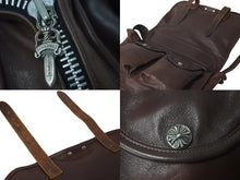 Load image into Gallery viewer, CHROME HEARTS クロムハーツ ショルダーバッグ ガンスリンガーバックル ボルドー レザー シルバー925 良品 中古 57669