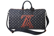 Load image into Gallery viewer, 極美品 LOUIS VUITTON ルイヴィトン ボストンバッグ キーポル50バンドリエール モノグラムインク アップサイドダウン M43684 57690