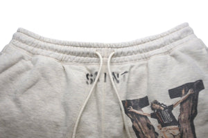 SAINT MICHAEL セントマイケル Vlone ヴィーロン ショートパンツ スウェット SM-S22-0000-071 美品 中古 57701 