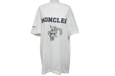 MONCLER モンクレール 半袖Ｔシャツ ディズニー ロジャー ラビット ホワイト コットン サイズL I10918C00015 8390T 美品 中古 57702