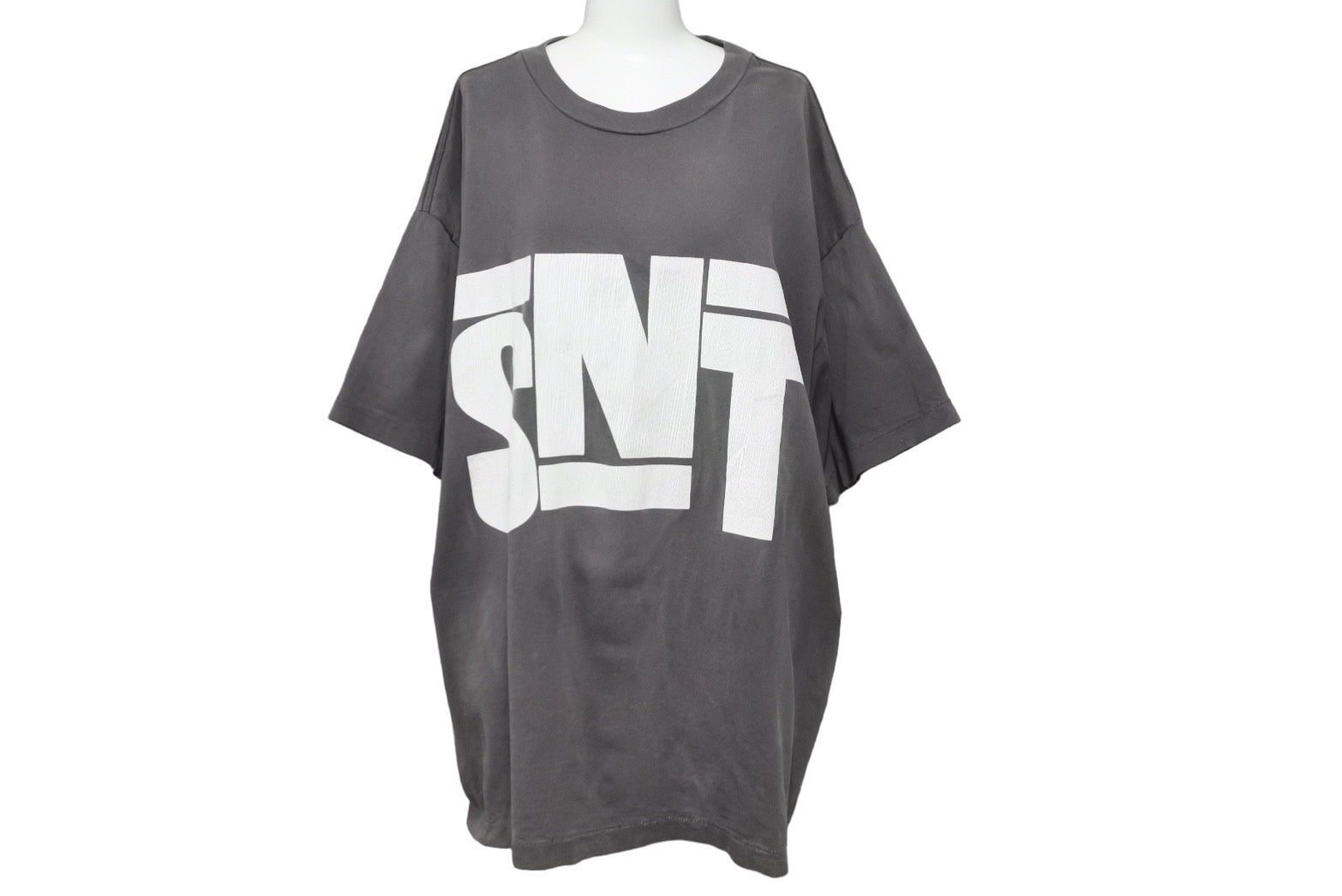 SAINT MICHAEL セントマイケル 半袖 Tシャツ ヴィンテージ加工 ロゴ 