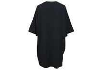 Load image into Gallery viewer, GIVENCHY ジバンシィ 半袖Ｔシャツ Ribbon Trimmed Logo BM70VA3002 ブラック コットン 美品 中古 57712