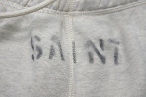 SAINT MICHAEL セントマイケル スウェットパンツ Baby Michael ヴィンテージ加工 SM-S22-0000-051 コットン 美品 中古 57713 