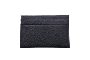 極美品 CHANEL シャネル ココマーク カードケース キャビアスキン 29番台 ブラック ロゴ 小物入れ 名刺入れ 黒 中古 57724