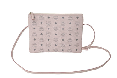 新品未使用 MCM エム・シー・エム 2wayクラッチバッグ MYZCAT08QH001 ヴィセトス柄 ピンク ゴールド金具 57737