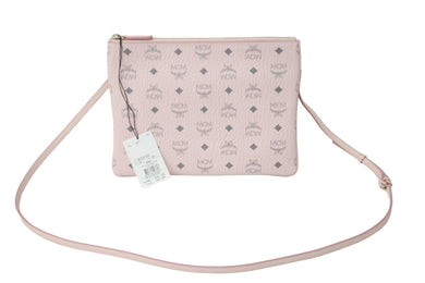 新品未使用 MCM エム・シー・エム 2wayクラッチバッグ MYZCAT08QH001 ヴィセトス柄 ピンク ゴールド金具 57738
