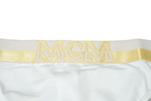 Load image into Gallery viewer, 新品未使用 MCM エムシーエム パンツ 下着 アンダーウェア レディース ホワイト ゴールド サイズL MFYASBM04 中古 57753
