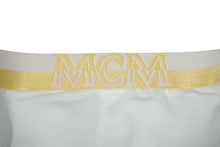 Load image into Gallery viewer, 新品未使用 MCM エムシーエム パンツ 下着 アンダーウェア レディース ホワイト ゴールド サイズL MFYASBM04 中古 57755