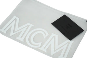 新品未使用 MCM エムシーエム パンツ 下着 アンダーウェア レディース ホワイト ゴールド サイズL MFYASBM04 中古 57755