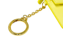 Load image into Gallery viewer, 新品未使用品 MCM エムシーエム カードケース コインケース フラグメントケース MYACSPA01 イエロー ゴールド金具 中古 57764