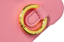 Load image into Gallery viewer, 新品未使用品 MCM エムシーエム スマホケース カードケース付き iPhone12 MXECSSX01 ピンク レザー ゴールド金具 中古 57770