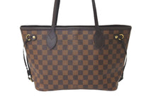 Load image into Gallery viewer, 新品同様 LOUIS VUITTON ルイヴィトン ハンドバッグ ネヴァーフル PM N41359 ダミエ柄 ゴールド金具 中古 57813