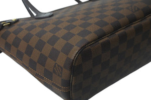 新品同様 LOUIS VUITTON ルイヴィトン ハンドバッグ ネヴァーフル PM N41359 ダミエ柄 ゴールド金具 中古 57813