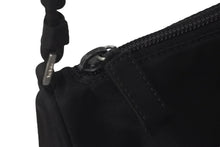 Load image into Gallery viewer, PRADA プラダ アクセサリーポーチ NERO ブラック ナイロン 小物入れ ロゴ プレート MV633 美品 中古 57821