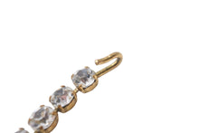Load image into Gallery viewer, CHANEL シャネル ネックレス チョーカー ヴィンテージ ココマーク 95P刻印 ゴールド ラインストーン GP 美品 中古 57828