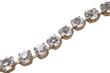 Load image into Gallery viewer, CHANEL シャネル ネックレス チョーカー ヴィンテージ ココマーク 95P刻印 ゴールド ラインストーン GP 美品 中古 57828