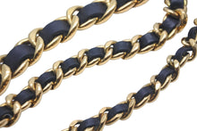 Load image into Gallery viewer, CHANEL シャネル ベルト ココマーク メダルチェーンベルト ロゴプレート 94P刻印 ゴールド GP レザー 美品 中古 57829