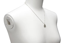 Load image into Gallery viewer, 極美品 CHANEL シャネル ネックレス アクセサリー シルバー ココマーク 08V ラインストーン GP 中古 57831