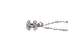 Load image into Gallery viewer, 極美品 CHANEL シャネル ネックレス アクセサリー シルバー ココマーク 08V ラインストーン GP 中古 57831
