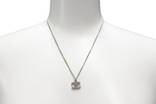Load image into Gallery viewer, 極美品 CHANEL シャネル ネックレス ラインストーン ココマーク 10V刻印 シルバー GP 中古 57833
