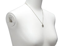Load image into Gallery viewer, 極美品 CHANEL シャネル ネックレス ラインストーン ココマーク 10V刻印 シルバー GP 中古 57833