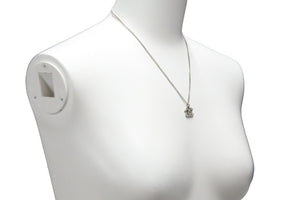 極美品 CHANEL シャネル ネックレス ラインストーン ココマーク 10V刻印 シルバー GP 中古 57833