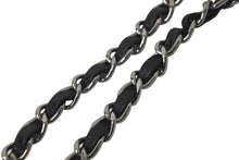 Load image into Gallery viewer, 極美品 CHANEL シャネル ニュートラベル チェーンショルダーバッグ 10番台 ブラック ブラウン シルバー金具 中古 57836